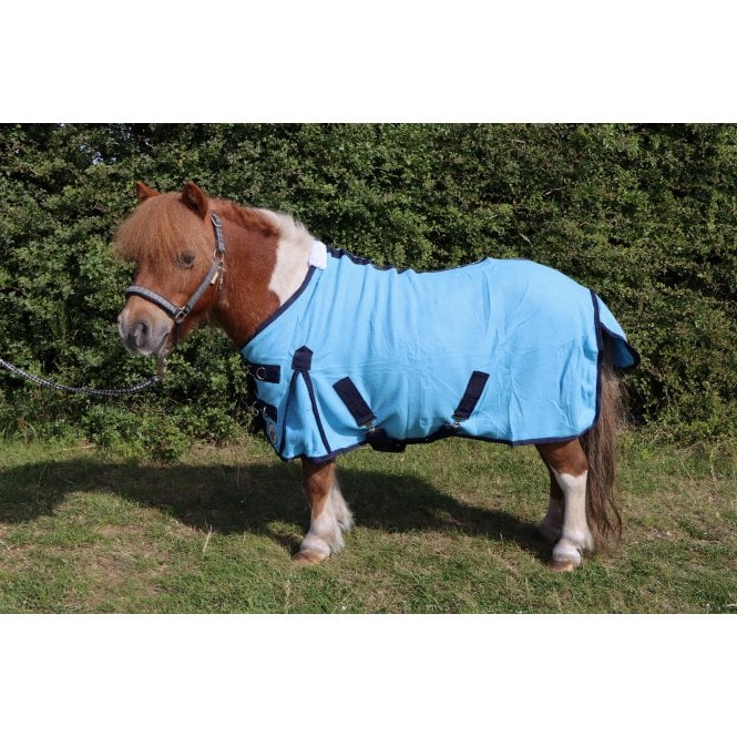 Ruggles Shetland Polar Fleece Rug - Sky Blue (4ft 6)