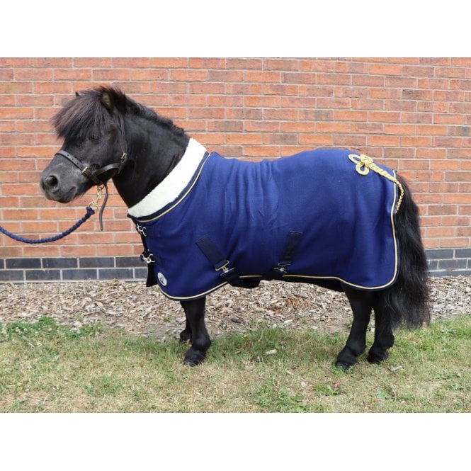 Ruggles Shetland Show Fleece - Navy