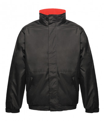 Regatta Dover Jacket (4XL, Black/Red)