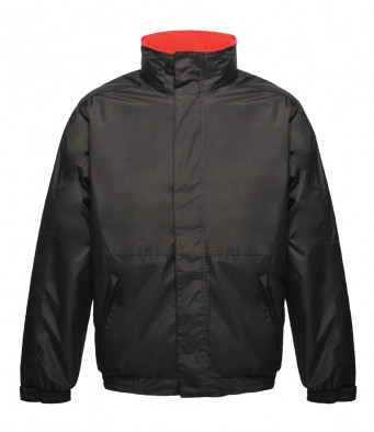 Regatta Dover Jacket (XL, Black/Red)
